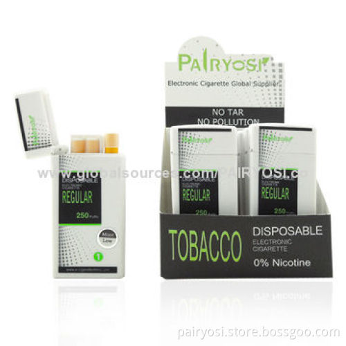 Rechargeable hookah, 100mAh battery, 7.8mm diameter, various flavors to choose